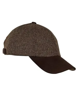 Accessoires Heather Hüte Heather Sutton Tweed Baseballkappe