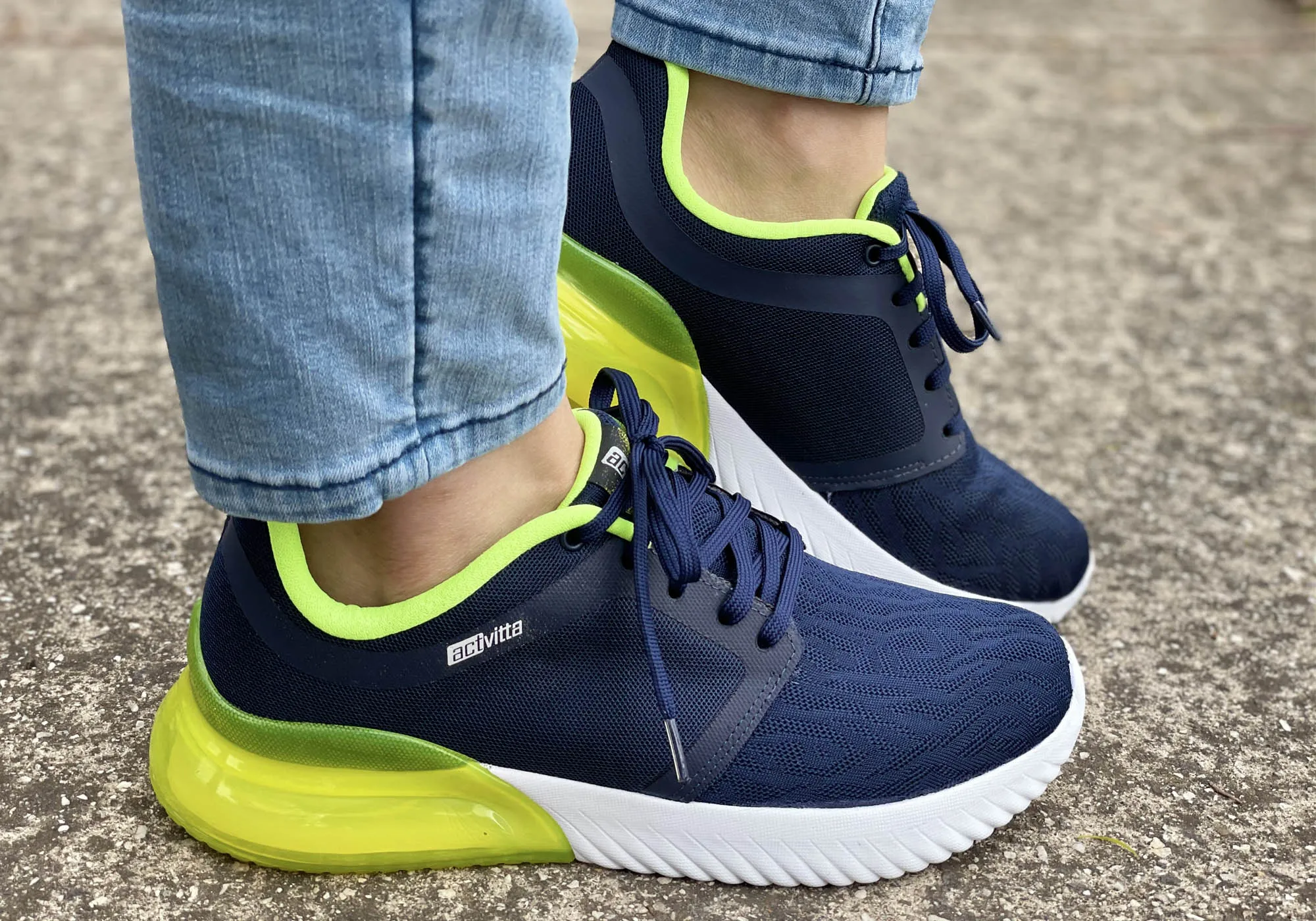 Actvitta Transcend Damen-Aktivitätsschuhe mit Polsterung, hergestellt in Brasilien, Actvitta Schuhe