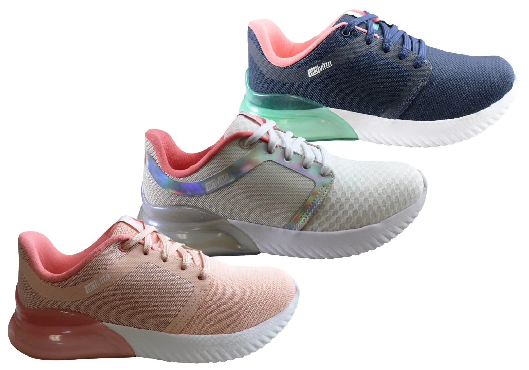 Actvitta Transcend Damen-Aktivitätsschuhe mit Polsterung, hergestellt in Brasilien, Actvitta Schuhe