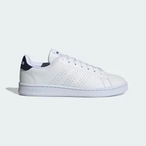 ADIDAS HERREN ADVANTAGE WEIß/TINTE SNEAKER SCHUH