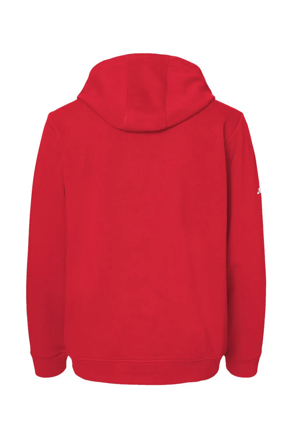 Adidas Herren Fleece Kapuzenpullover mit Kangaroo-Tasche - Rot