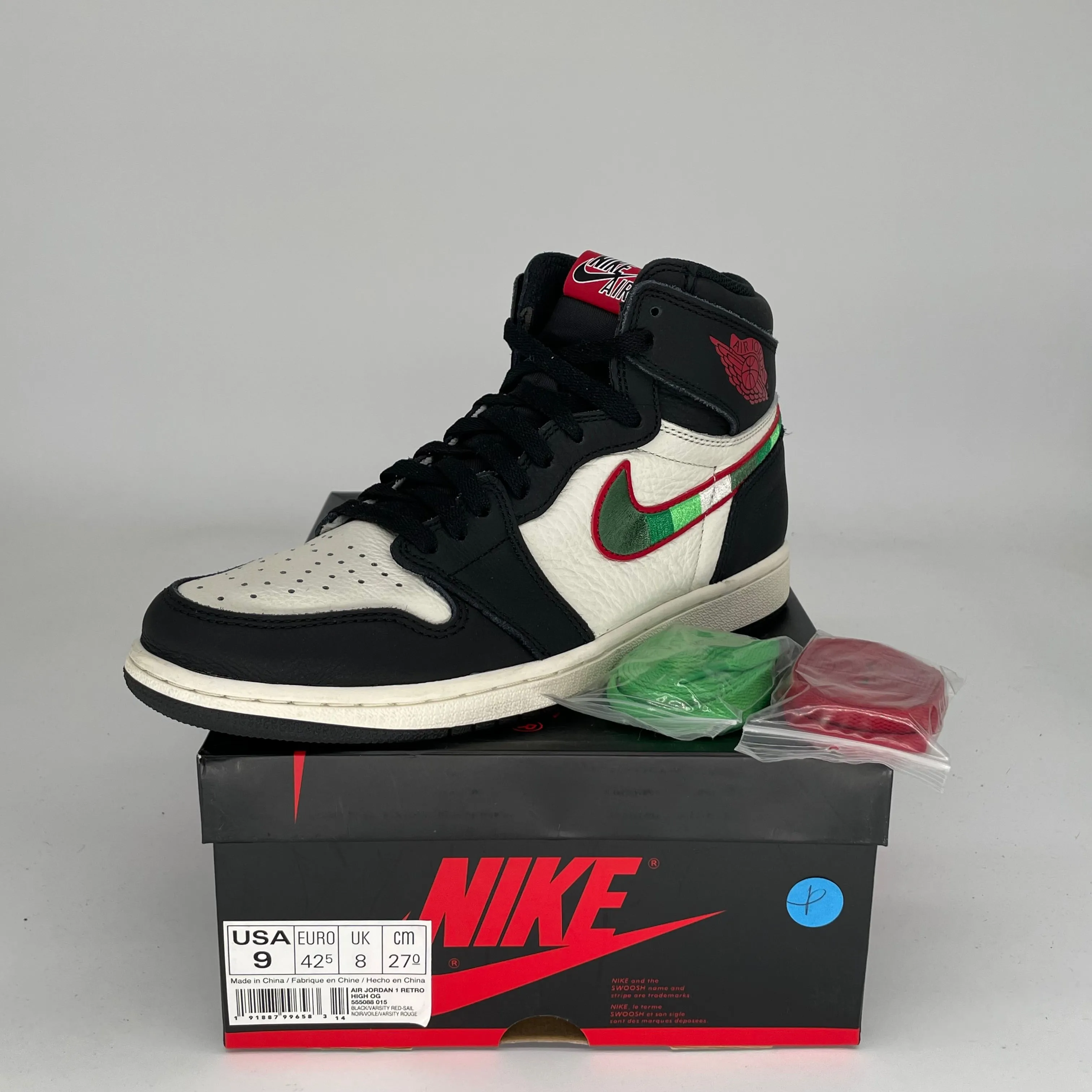 AIR JORDAN 1 SPORTS ILLUSTRATED GRÖSSE 9 555088-015