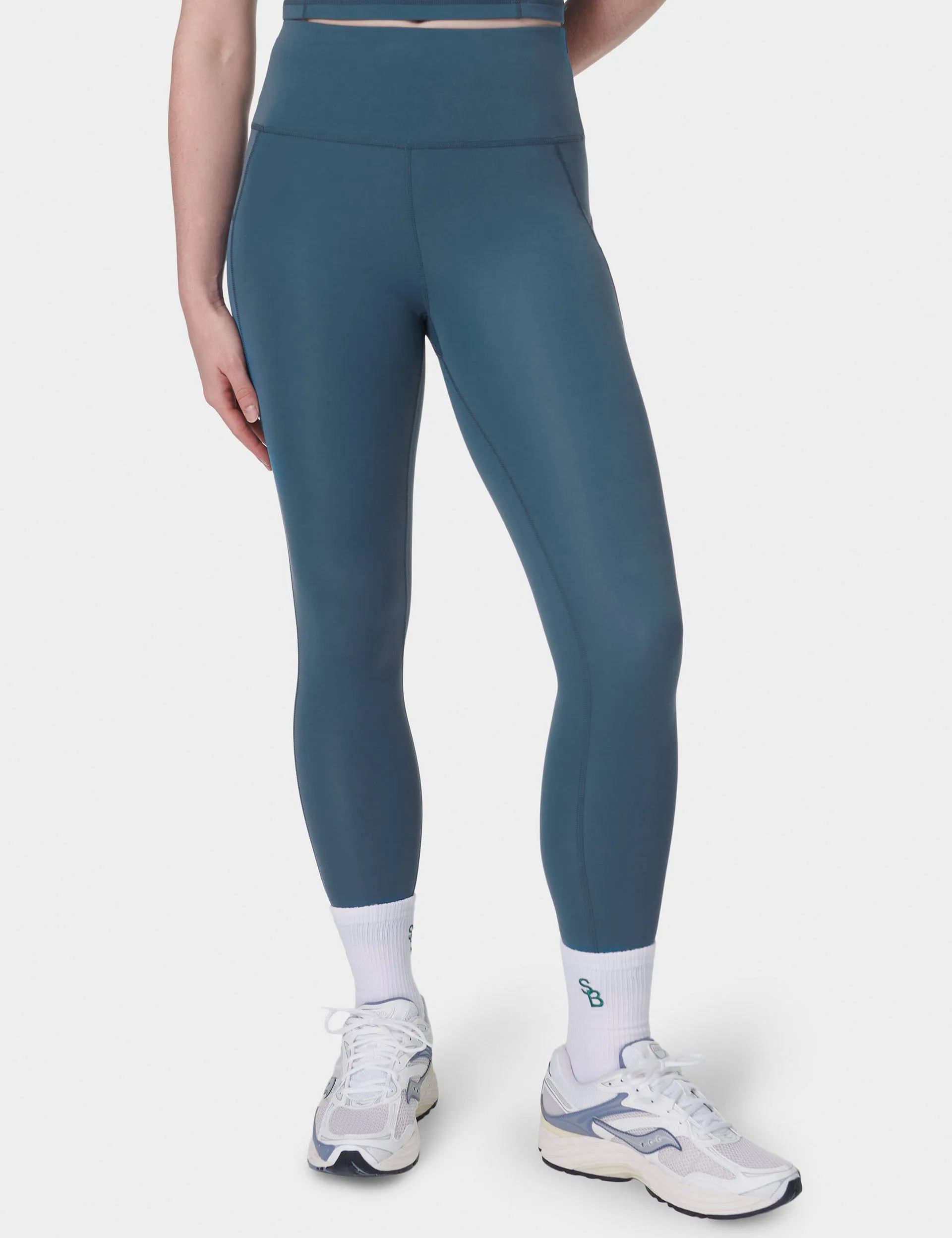 All Day 7/8 Leggings - Gedämpftes Blau