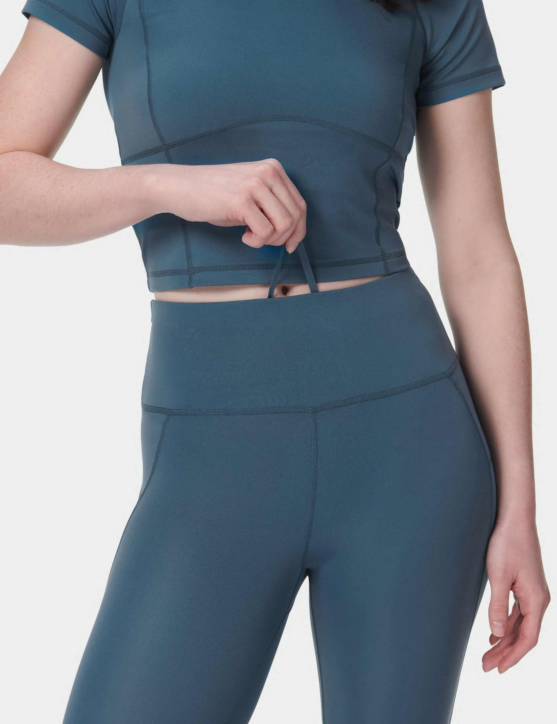 All Day 7/8 Leggings - Gedämpftes Blau