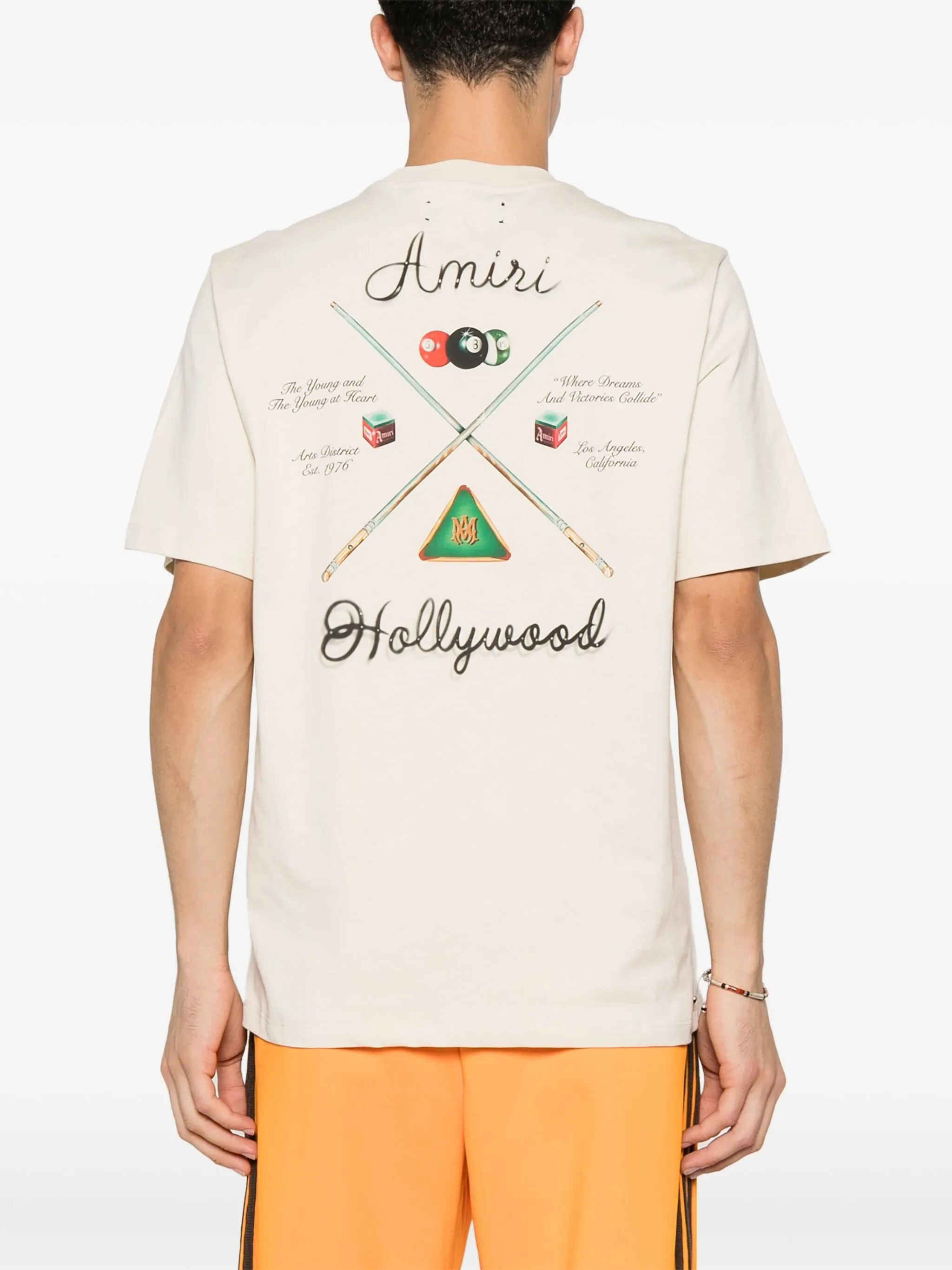 AMIRI - Herren Pool Cue T-Shirt Bekleidung_amiri