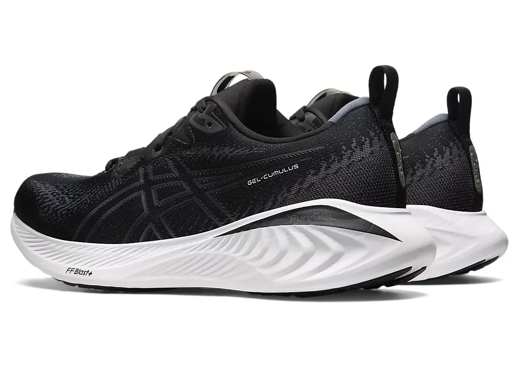 Asics Herren Gel Cumulus 25 Weite - Schwarz/Träger Grau (1011B620-002) Asics Laufschuhe