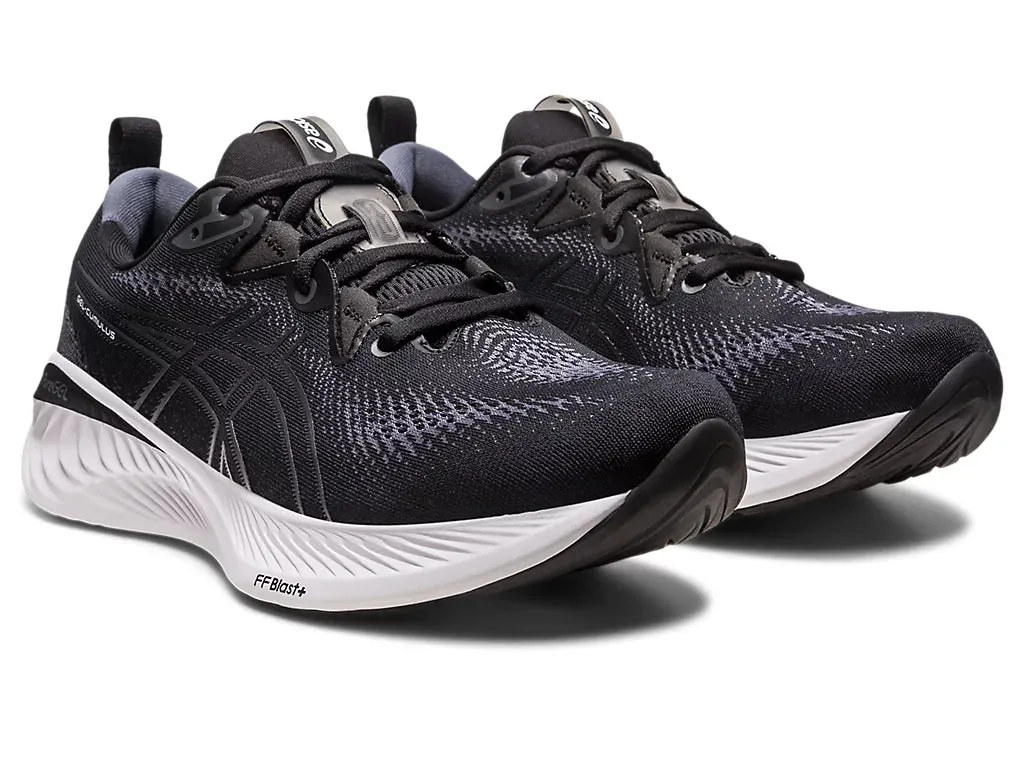 Asics Herren Gel Cumulus 25 Weite - Schwarz/Träger Grau (1011B620-002) Asics Laufschuhe