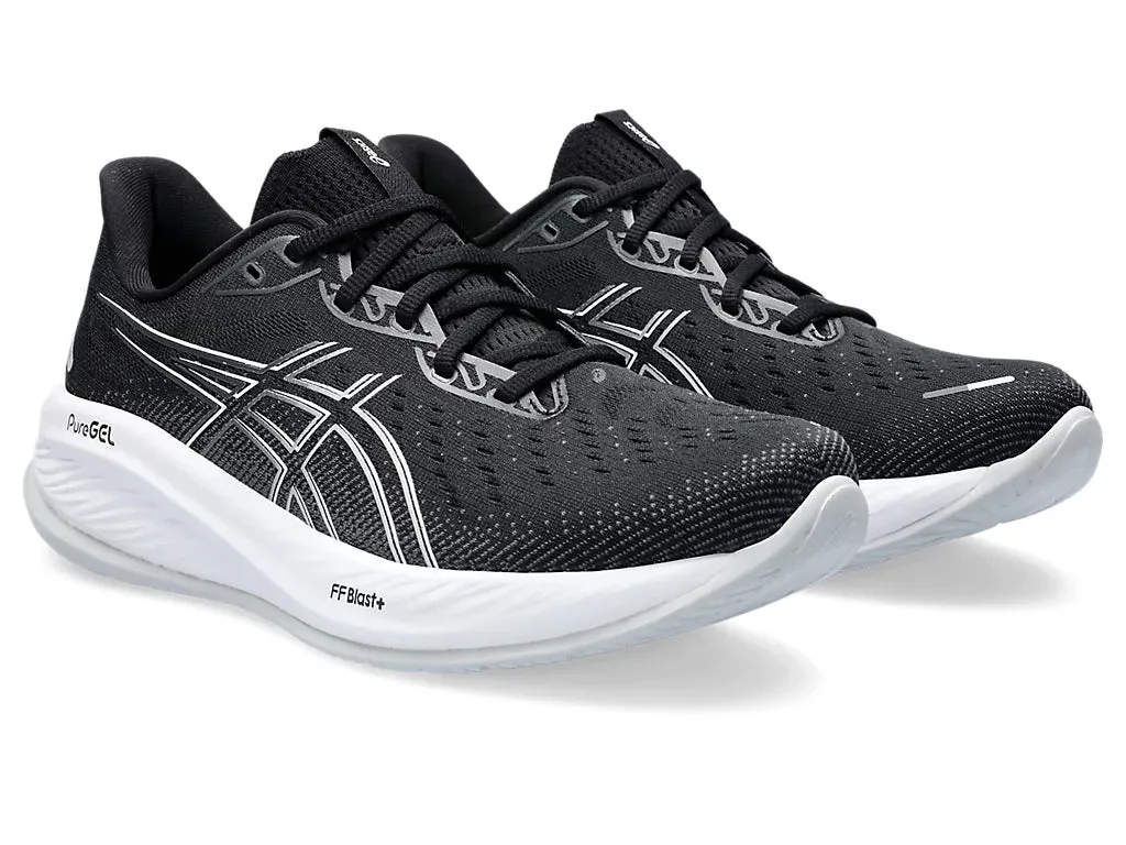 Asics Herren Gel Cumulus 26 - Schwarz/Beton (1011B792-002) Asics Laufschuhe