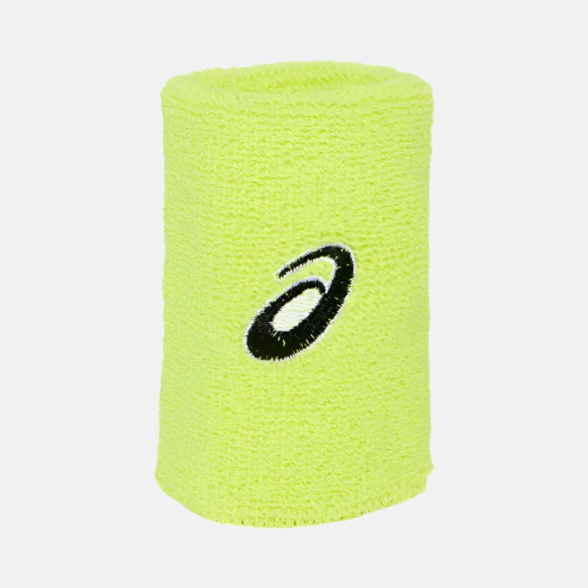 Asics Unisex Tennis-Armband - Sicherheitsgelb/Verblasstes Orange Asics Schuhe