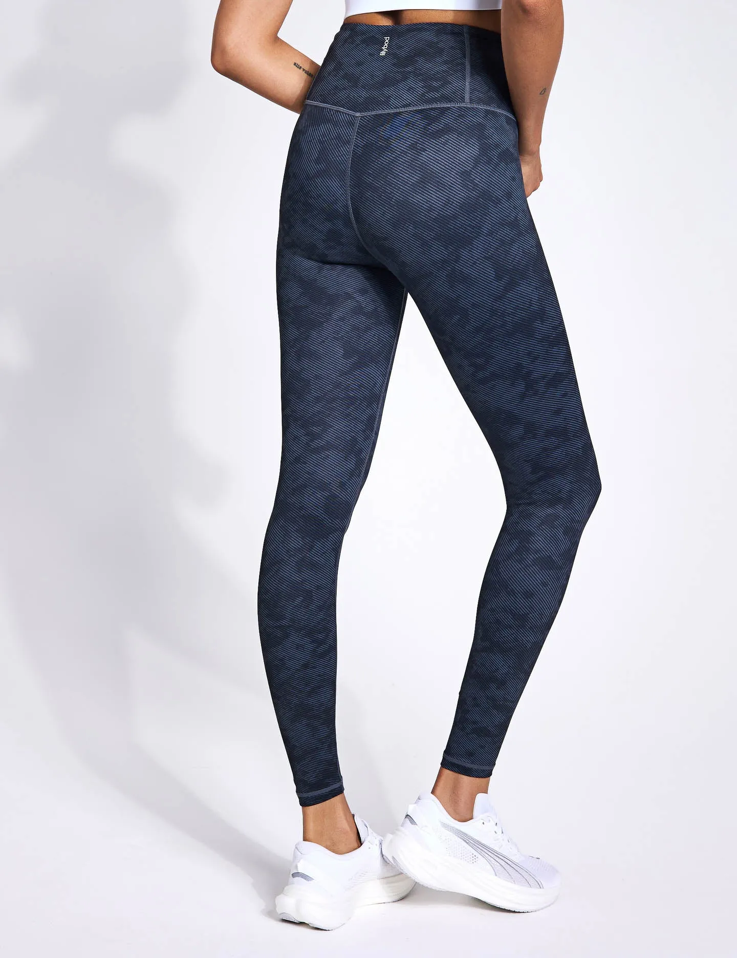 Astrid Ultra-Core Ganzbeinige Leggings - Schwarz Stuck