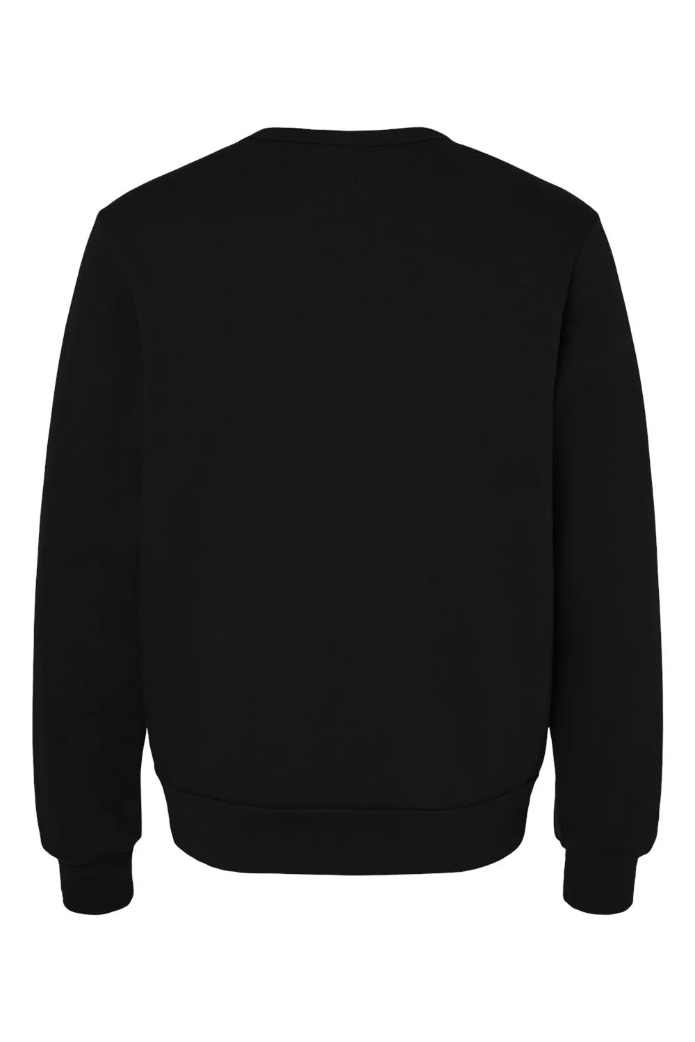 Bella   Canvas Herren Classic Crewneck Sweatshirt - Schwarz