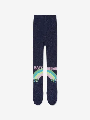 Billieblush Girls Best Friend Strumpfhose in Marineblau
