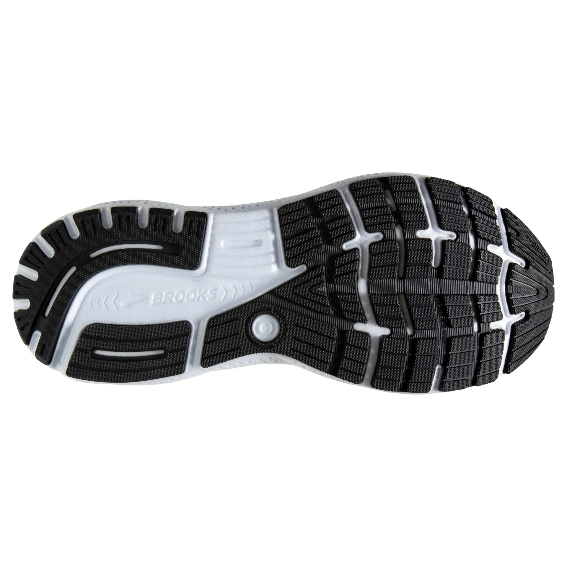 Brooks Herren Ghost 16 - Blauer Opal/Schwarz/Kapuzinerkresse (1104181D474) Brooks
