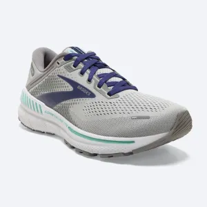 Brooks Damen Adrenaline GTS 22 Weite - Legierung/Grün/Blau (1203531D045) Brooks