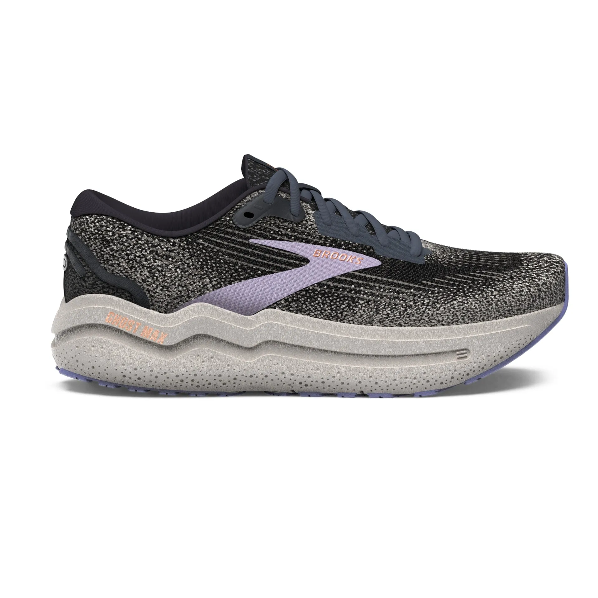 Brooks Damen Ghost Max 2 - Ebenholz/Süßer Lavendel/Legierung (1204201B005) Brooks