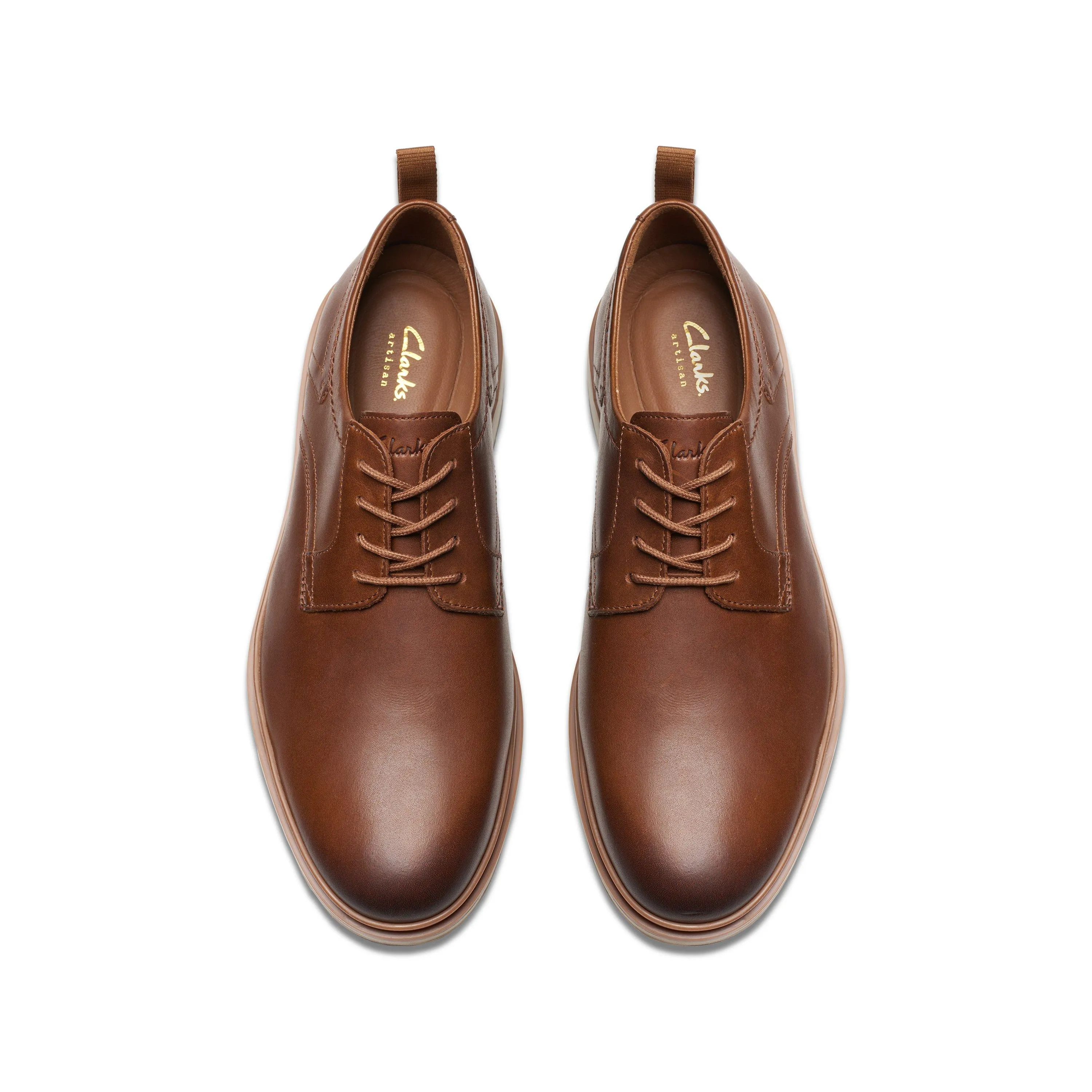Clarks Chantry Lo in Braunem Leder