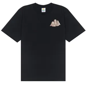 Kleidung Hikerdelic Hikerdelic Berg Hikerdelic SS T-Shirt Schwarz