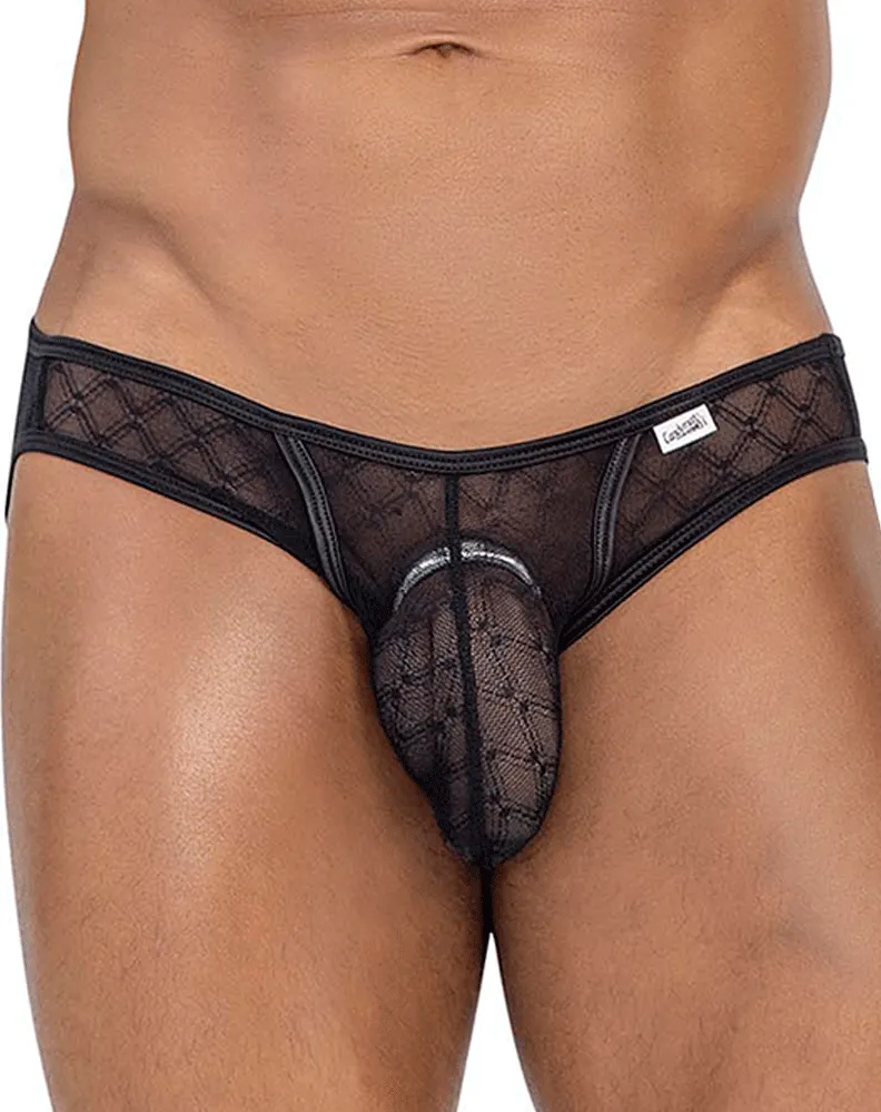 Bekleidung_Candyman_Herrenunterwäsche Candyman 99812 Mesh Slip Schwarz