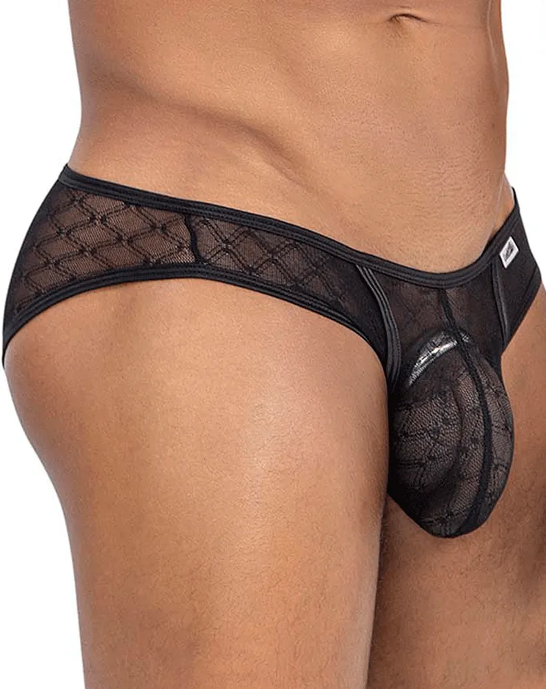 Bekleidung_Candyman_Herrenunterwäsche Candyman 99812 Mesh Slip Schwarz