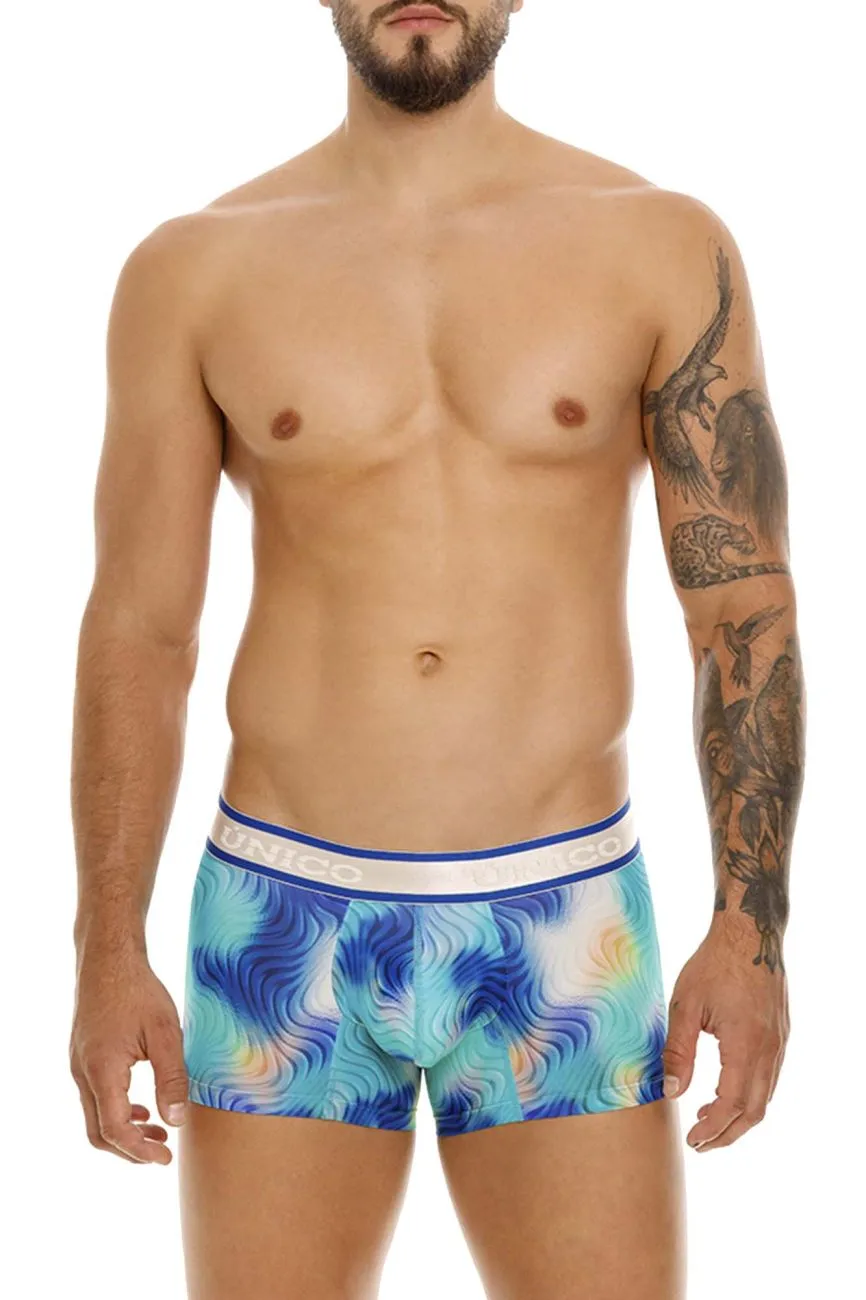Bekleidung_Mundo Unico_Herrenunterwäsche Unico 24100100105 Moscatel Boxershorts Farbe 46-Blau
