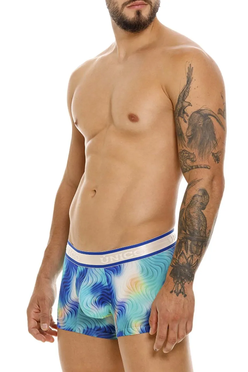 Bekleidung_Mundo Unico_Herrenunterwäsche Unico 24100100105 Moscatel Boxershorts Farbe 46-Blau