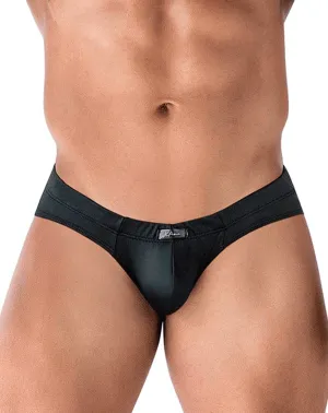 Clothing_Xtremen_Herrenunterwäsche Xtremen 91207b Mikrofaser-Slip Schwarz