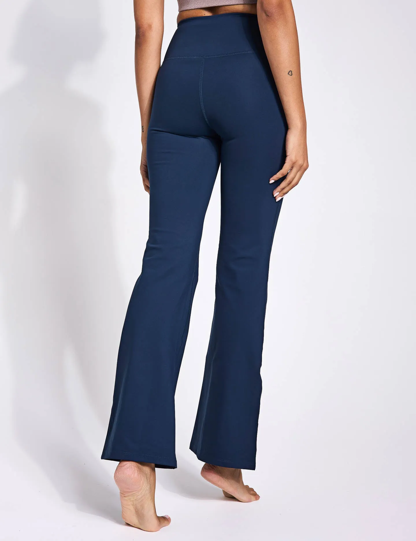 Kompressions-Flare-Legging - Mitternacht