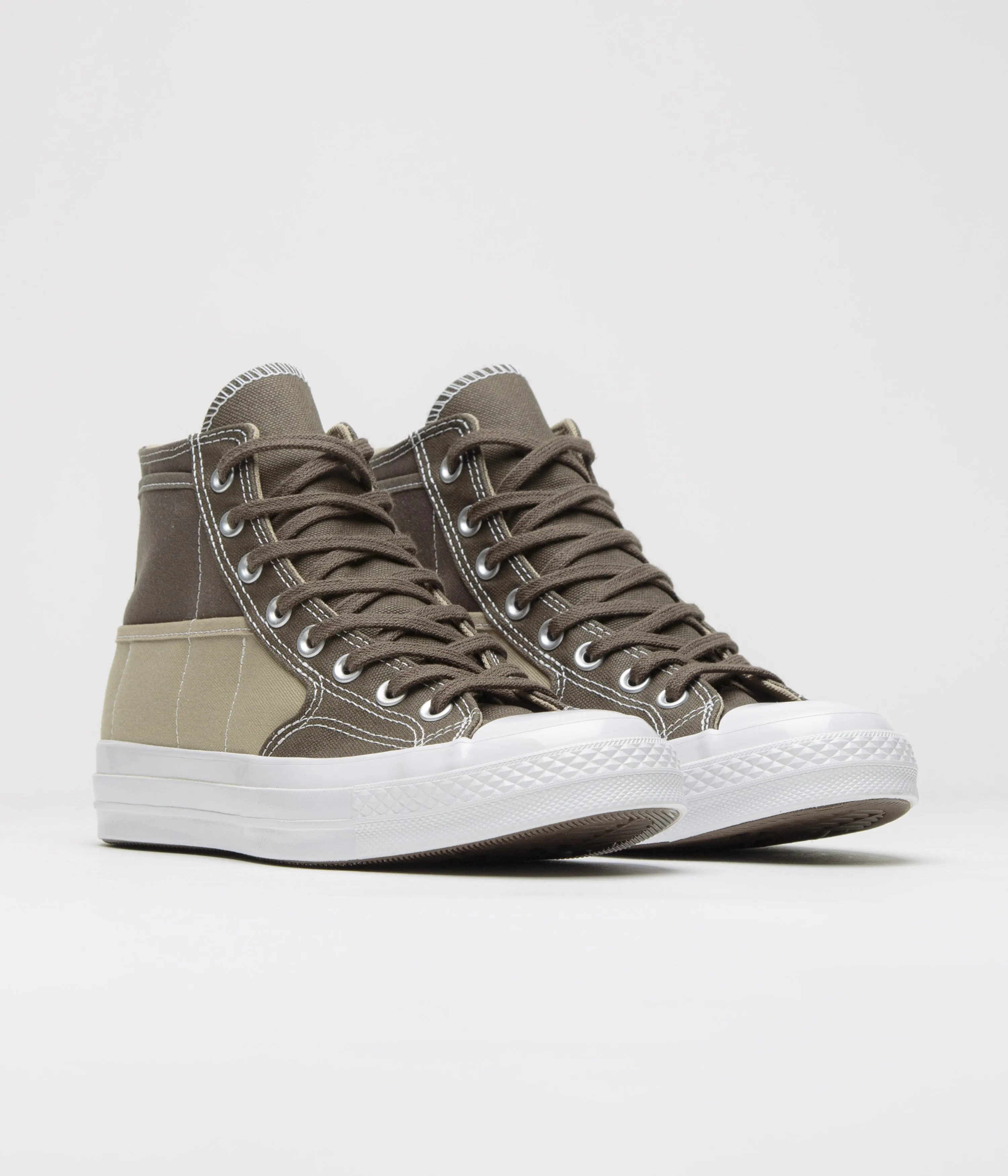 Converse Chuck 70 Hi Langlebige Neutrale Schuhe - Trüffel / Vintage Cargo Converse Schuhe