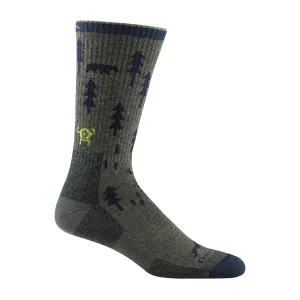 Darn Tough Socken ABC Boot Mittelgewicht Dämpfung Wald