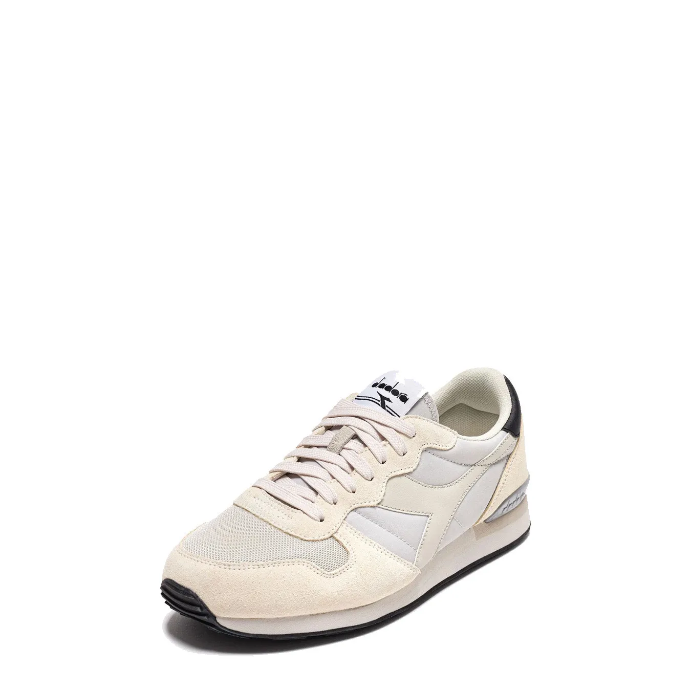 Diadora Damen Camaro Trainers Kristallgrau / Elfenbein Schuhe Diadora