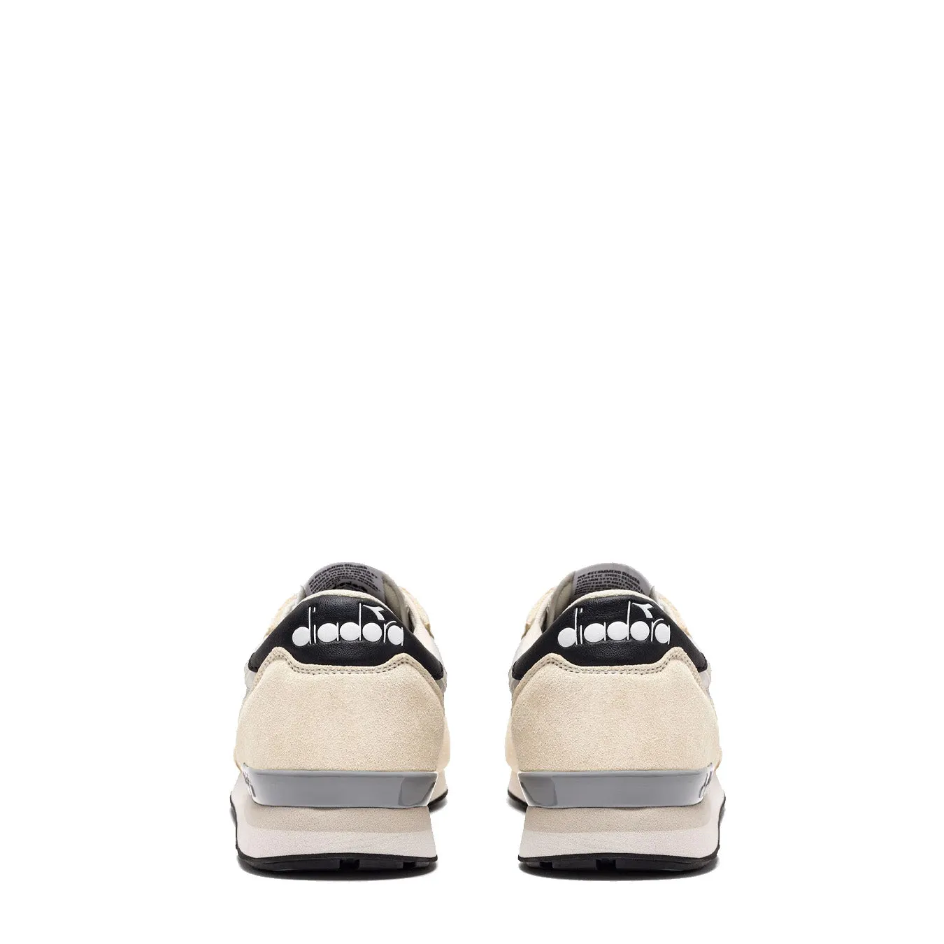 Diadora Damen Camaro Trainers Kristallgrau / Elfenbein Schuhe Diadora