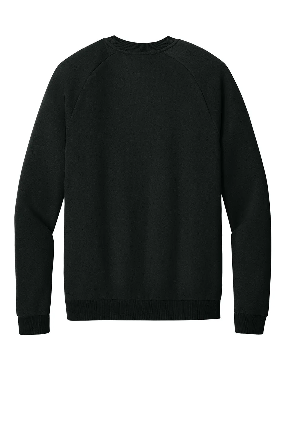 District Mens Cloud Fleece Crewneck Sweatshirt - Tiefschwarz