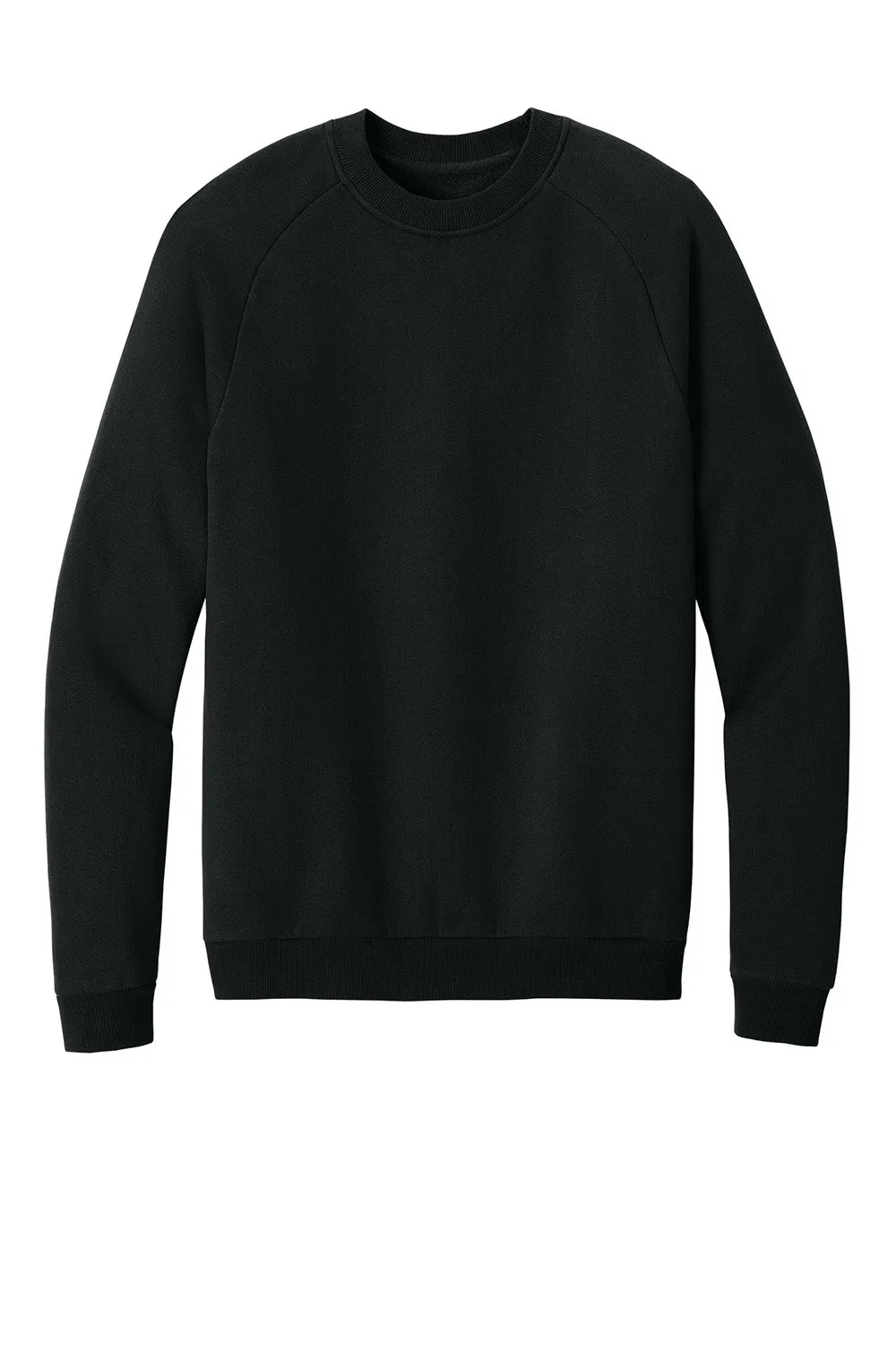 District Mens Cloud Fleece Crewneck Sweatshirt - Tiefschwarz