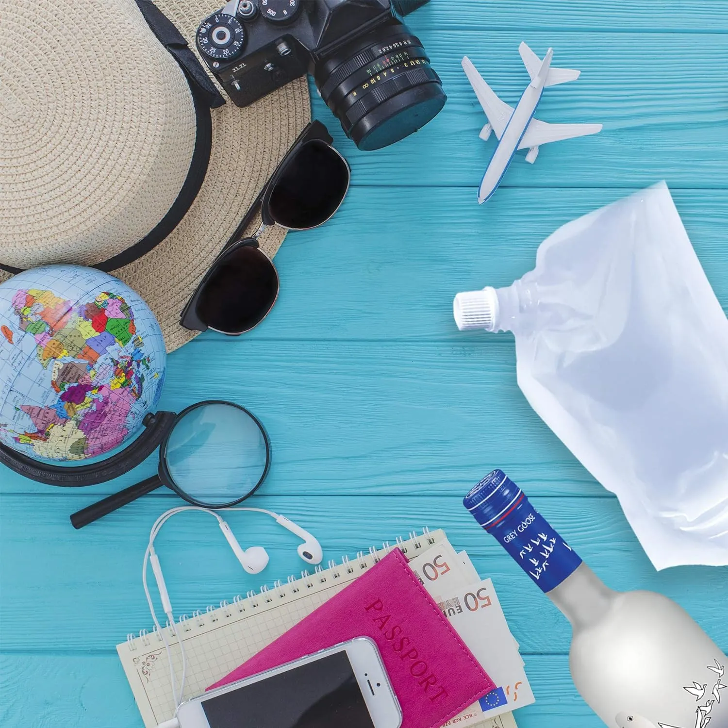 Einfach zu verwendende Plastikflasche - Trinkbeutel für Festivals ecco Schuhe