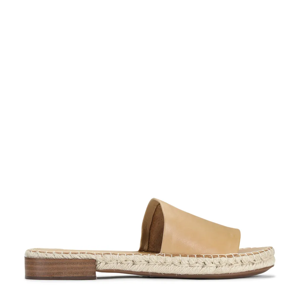 ESP LEDER ESPADRILLE SLIDE