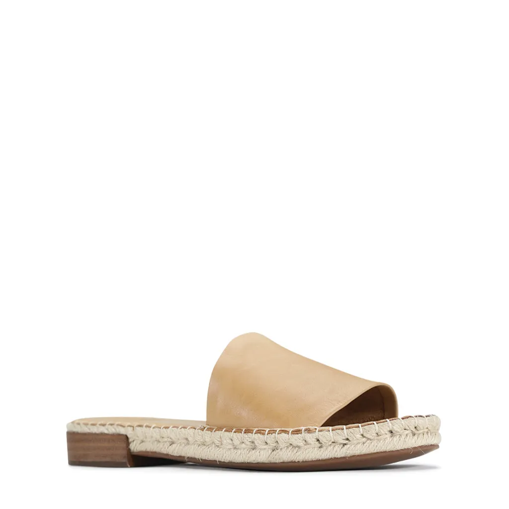 ESP LEDER ESPADRILLE SLIDE