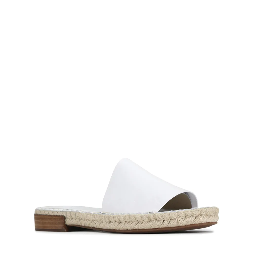 ESP LEDER ESPADRILLE SLIDE