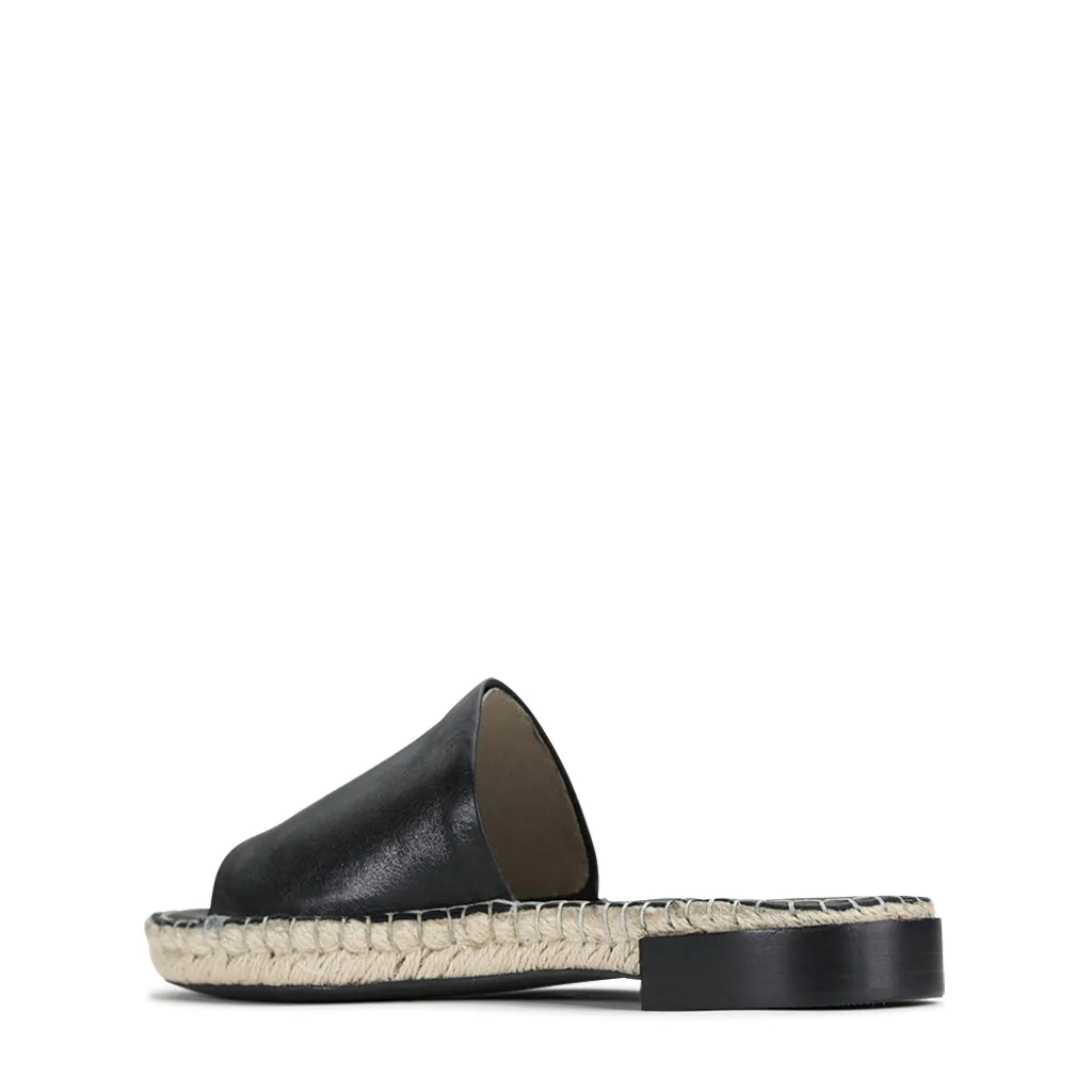 ESP LEDER ESPADRILLE SLIDE