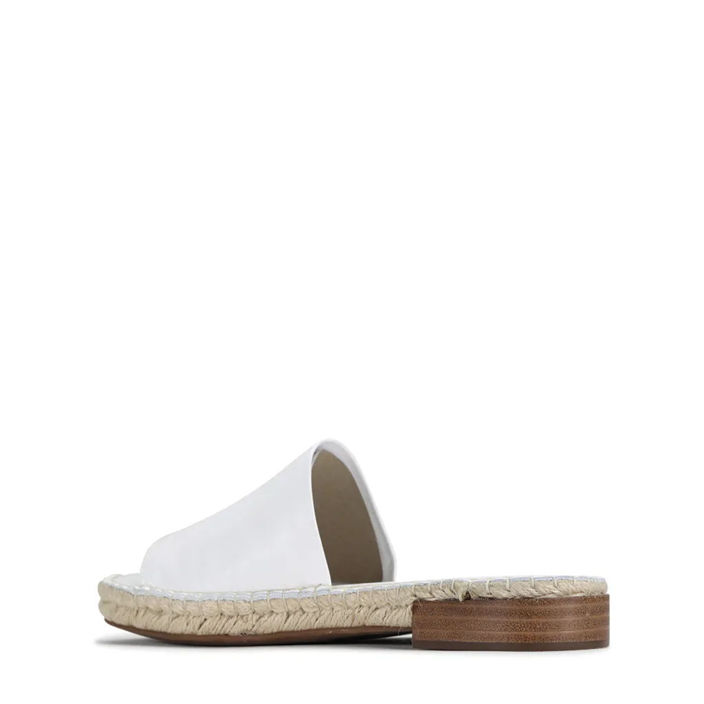 ESP LEDER ESPADRILLE SLIDE