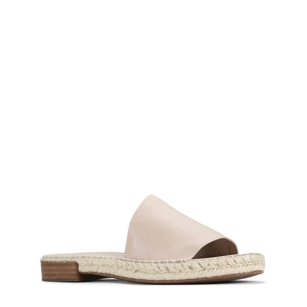 ESP LEDER ESPADRILLE SLIDE