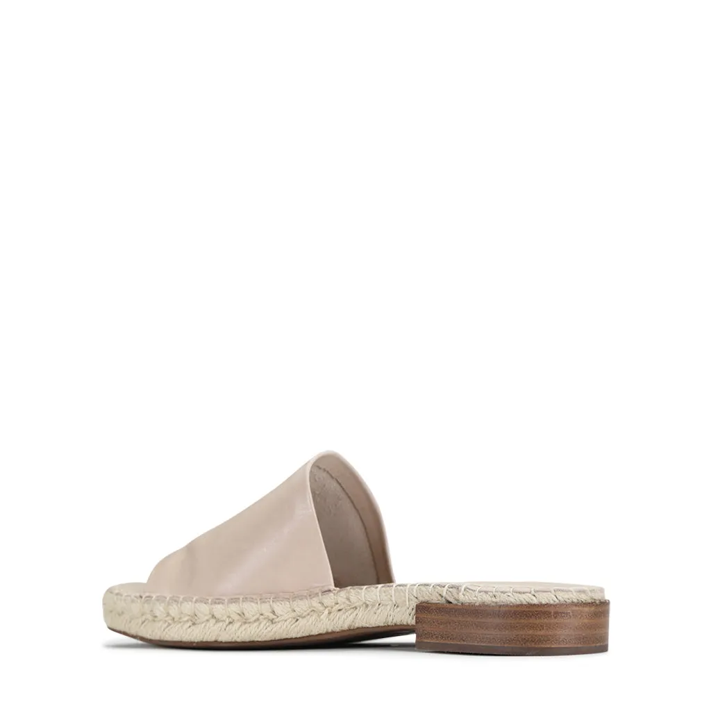 ESP LEDER ESPADRILLE SLIDE