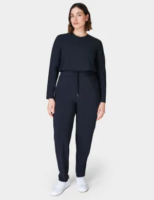 Explorer Langarm-Overall - Schwarz