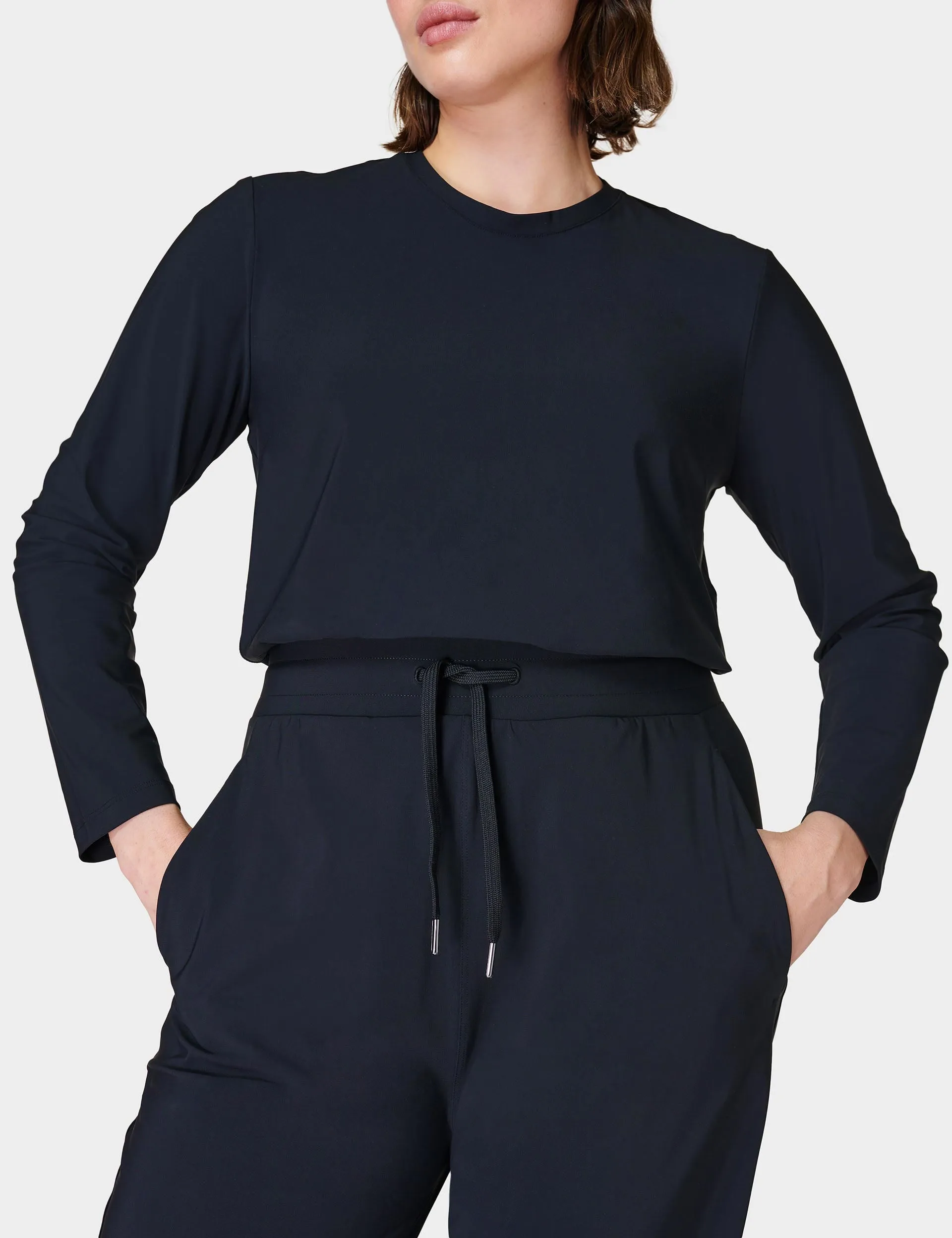 Explorer Langarm-Overall - Schwarz