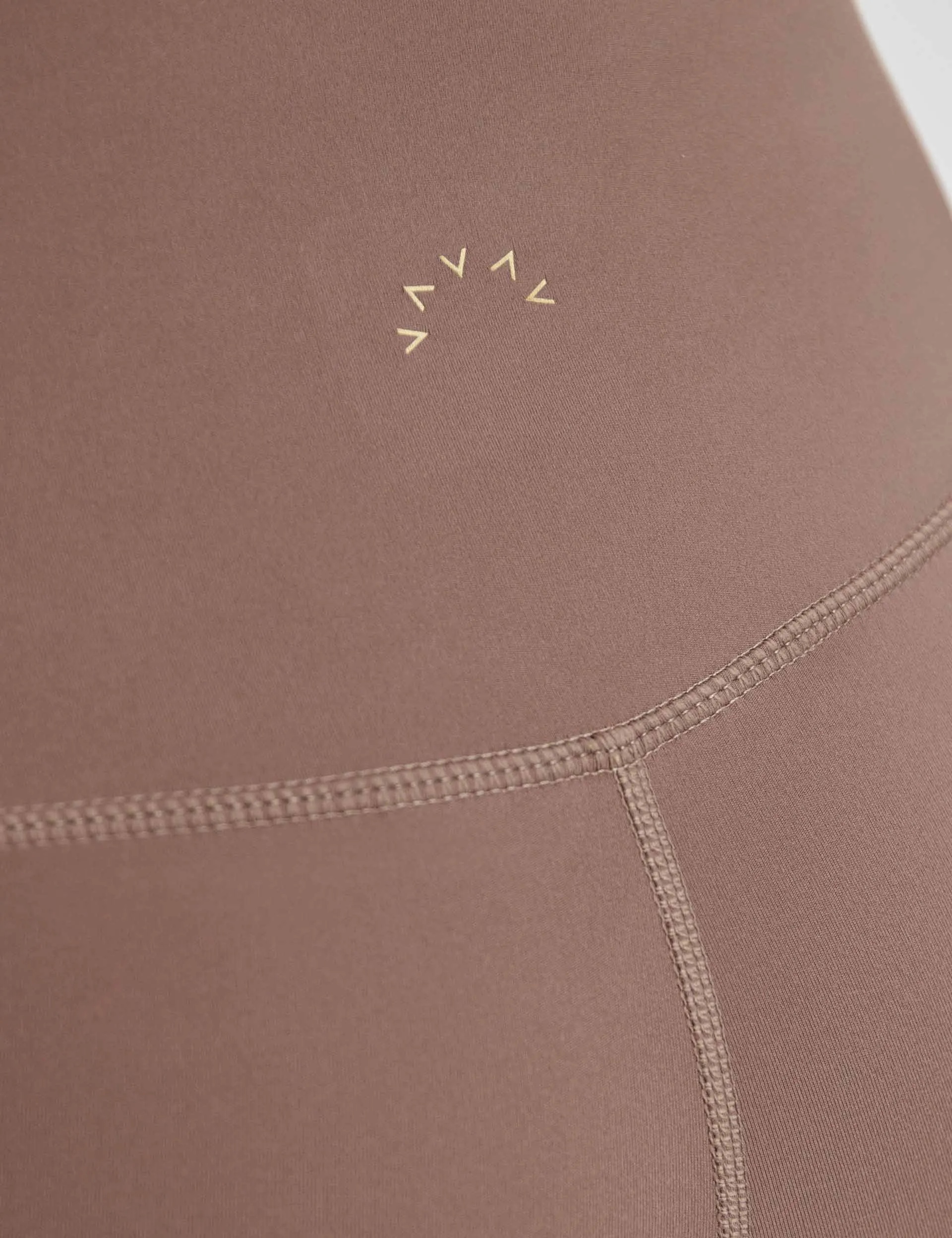 FreeSoft High Waisted Legging 27 - Dunkles Taubenbraun