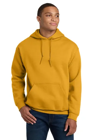 Gildan Herren Kapuzenpullover mit pillenresistentem Material und Kangaroo-Tasche - Gold