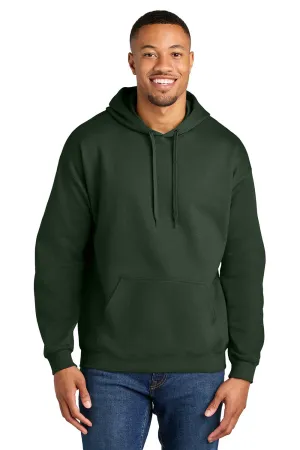 Gildan Herren Softstyle Kapuzenpullover Hoodie mit Kangaroo-Tasche - Waldgrün