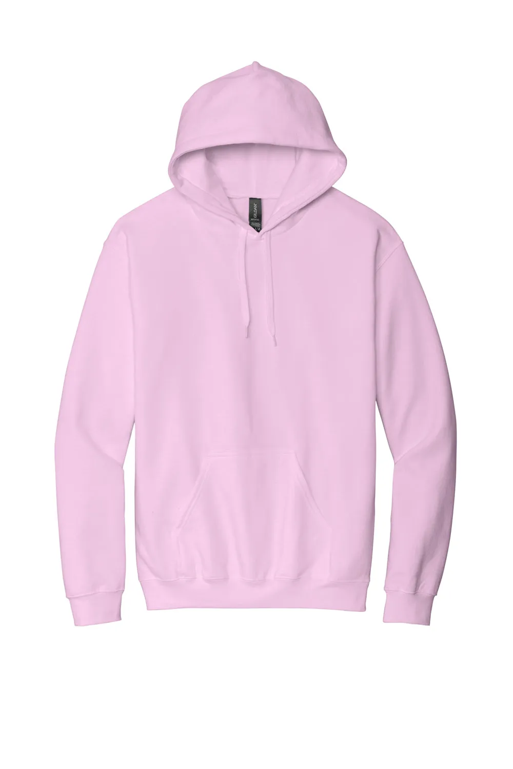 Gildan Herren Softstyle Kapuzenpullover Hoodie mit Kangaroo-Tasche - Hellrosa
