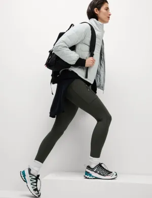 Go Discover Stormwalk Leggings - Dunkeloliv