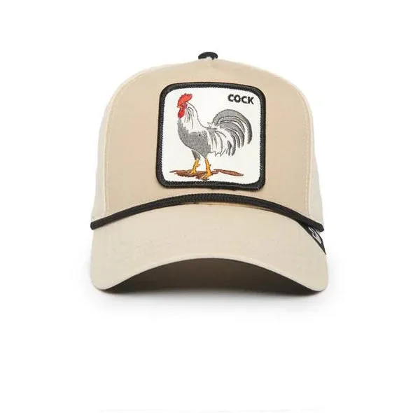 Goorin Bros - Tier Truckermütze - Hahn - Creme Goorin Bros Accessoires