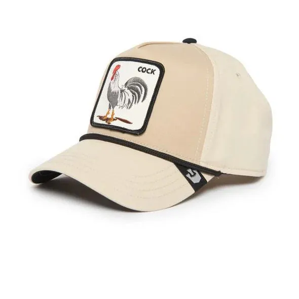 Goorin Bros - Tier Truckermütze - Hahn - Creme Goorin Bros Accessoires